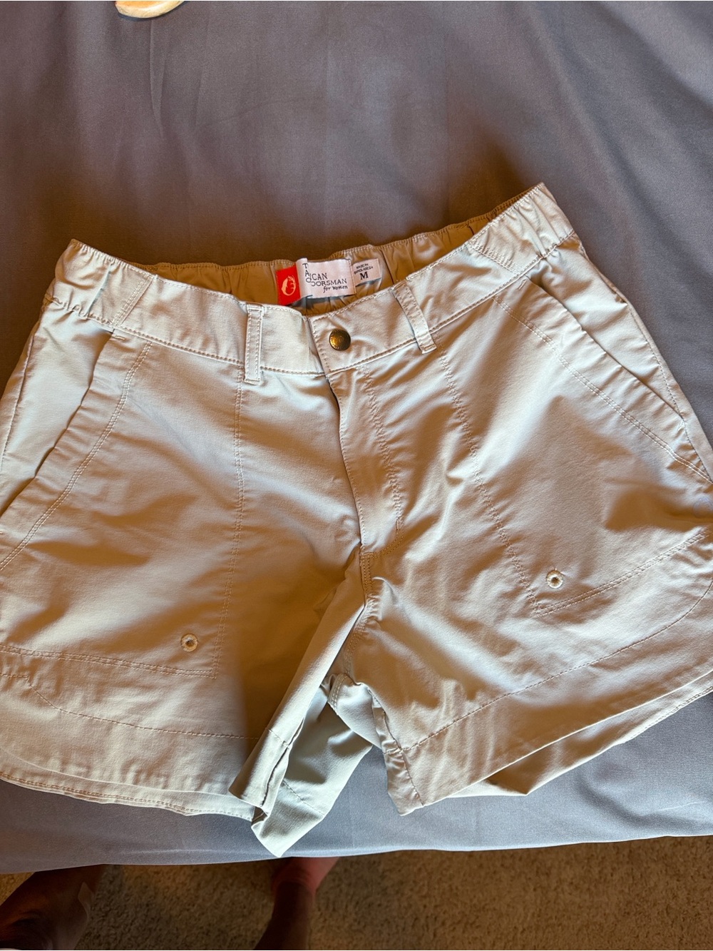 Women’s Outdoor Bermuda Shorts — Light Khaki